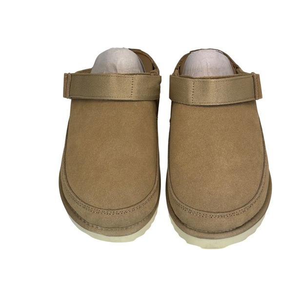 Goldstar Project Cloud Tan Suede Clog Mules Slip-On Comfort Clogs Women's 6.5 - Picture 9 of 9